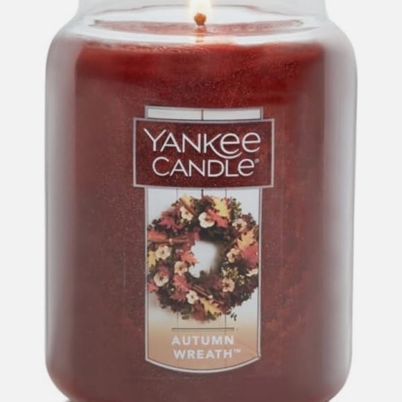 YANKEE CANDLE AUTUMN WREATH LARGE JAR - Picture 5 of 5